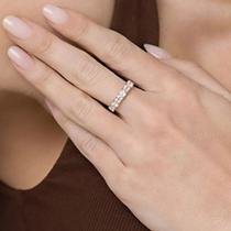 Anel aparador com zircônias banhado a ouro 18k Cód. 5135921806 TAM 14 Anel aparador com zircônias banhado a ouro 18k Cód. 5135921806 TAM 14
