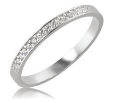 Anel aparador cravejado com zircônias