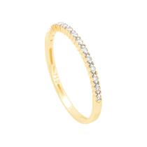 Anel Aparador em Ouro 18K com Diamantes - AU11533