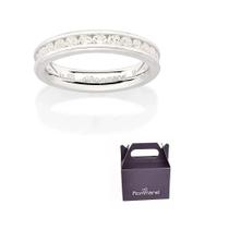 Anel Aparador Prata 925 com Zircônia Rommanel 810293