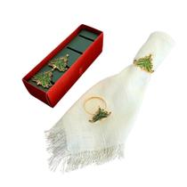 Anel- argola - porta guardanapo - mesa posta - natal