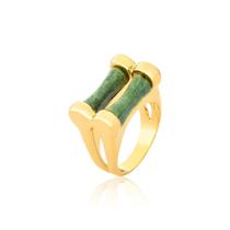 ANEL BAMBO JASPE VERDE Nº19
