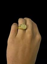 Anel banhado a ouro 18k são bento