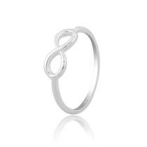 Anel Banhado Prata 925 Feminino Legítima Infinito Anel Banhado Prata 925 Feminino Legítima Infinito