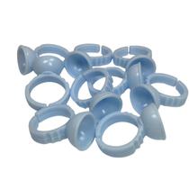 Anel Batoque Cola Cílios Extensão Lash Azul 50 Unidades