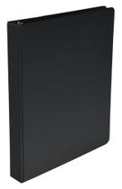 Anel Binder School Smart D de polipropileno preto de 1 polegada Anel Binder School Smart D de polipropileno preto de 1 polegada