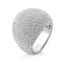 Anel bola g pave zirconia joia de prata luxo exclusivo moverich tamanho:17