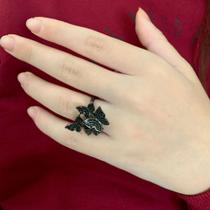 Anel Borboletas Black Anel Borboletas Black