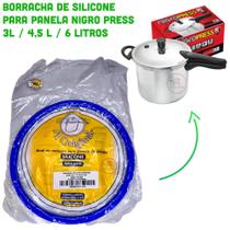 Anel Borracha de Vedação Silicone Panelas de Pressões Nigro Press 3/4,5/6L ( Marca A Original )