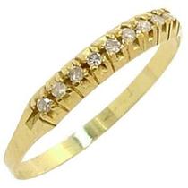 Anel Brilhante Ouro 18 Kilates Maciço Peso 2.50 Gramas 2 mm Anel Brilhante Ouro 18 Kilates Maciço Peso 2.50 Gramas 2 mm