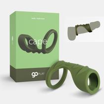 Anel Capa P/ Glande e Testic. Masculino Silicone Go Play Cape