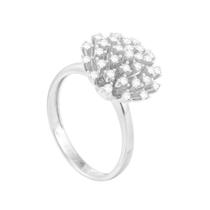 Anel Chuveiro em Ouro Branco 18k Diamantes - AU7515