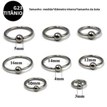 Anel Circular De Titânio Sólido 2pcs G23, Piercing Para Nariz, Brinco, Labret, Tragus, Joia De