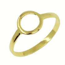 Anel Circulo folheado - Cod 730F
