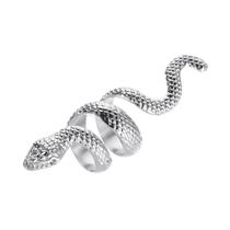 Anel Cobra Metal Alta Qualidade Snake Poderosa Poder Gótica