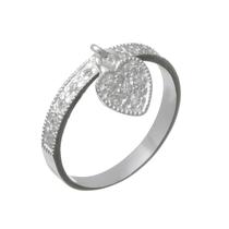 Anel Coração Brilhante - Cod 658