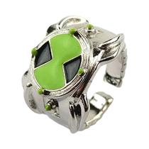 Anel Cosplay Unissex Punk Goth Anime Ben 10 Omnitrix, Anel De Dedo Com Personalidade De Desenho