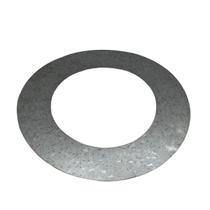 Anel de acabamento galvanizado para laje ou parede para dutos de 100 mm de diâmetro Anel de acabamento galvanizado para laje ou parede para dutos de 100 mm de diâmetro