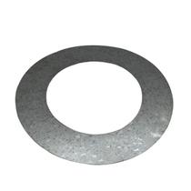 Anel de acabamento galvanizado para laje ou parede para dutos de 230 mm de diâmetro - Galvocalhas