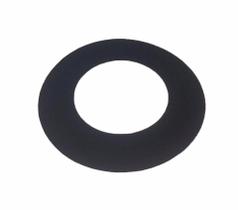 Anel de acabamento preto para laje ou parede para dutos de 250 mm de diâmetro Anel de acabamento preto para laje ou parede para dutos de 250 mm de diâmetro