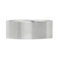 Anel De Aço Titânio Fosco De 8mm Para Homens E Mulheres, Estilo Minimalista Punk, Aliança De