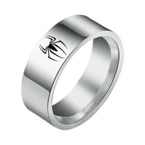 Anel De Aranha Em Aço Inoxidável De 8MM De Largura, Joias Hip Hop Punk Para Homens E Mulheres, Anel De Aranha Em Aço Inoxidável De 8MM De Largura, Joias Hip Hop Punk Para Homens E Mulheres,