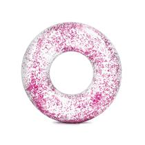 Anel de balsa flutuante para piscina Intex Transparent Glitter Tube Anel de balsa flutuante para piscina Intex Transparent Glitter Tube