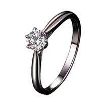 Anel De Casamento Clássico Feminino Com Zircônia, Anel De Noivado Simples Com Seis Garras, Joia Anel De Casamento Clássico Feminino Com Zircônia, Anel De Noivado Simples Com Seis Garras, Joia