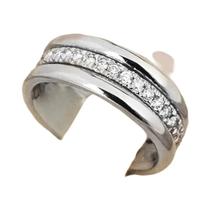 Anel De Casamento Feminino Com Micro Zircônias Pavê, Acessório De Joalheria Para Noivado