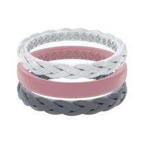 Anel de casamento GROOVE LIFE Silicone Thin Air Serenity Tamanho 6 Anel de casamento GROOVE LIFE Silicone Thin Air Serenity Tamanho 6