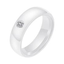 Anel De Cerâmica Colorido Preto E Branco Para Homens E Mulheres, Largura De 6mm, Aliança De