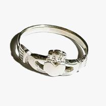 Anel de Claddagh Em Prata 925 Anel de Claddagh Em Prata 925