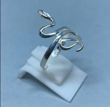 Anel de Cobra em Prata 925