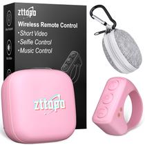 Anel de Controle Remoto Bluetooth Zttopo TikTok - Cor Rosa