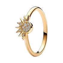 Anel de Coração Cruzado em Prata 925 com Zircônia - Anel de Dedo para Mulheres