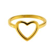 Anel De Coração Feminino Minimalista Anel De Coração Feminino Minimalista