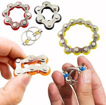Anel De Corrente Flippy Chain Anti Estresse Sensorial 12 Nós