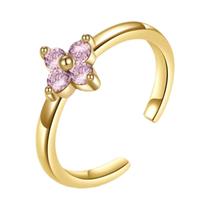 Anel De Dedo Em Zircônia Banhado a Ouro Para Mulheres, Joia De Moda De Alta Qualidade, Não Desbota, Anel De Dedo Em Zircônia Banhado a Ouro Para Mulheres, Joia De Moda De Alta Qualidade, Não Desbota,
