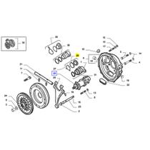 Anel De Desembragem Trava Plato Para Iveco Eurotech - 93162073