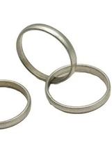 Anel de Ferro Preto em Formato de Ferradura - Kit com 3 Ajustáveis Anel de Ferro Preto em Formato de Ferradura - Kit com 3 Ajustáveis