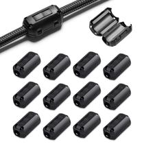 Anel de Filtro de Ruído Roctee para Cabo 12 Unidades Clipe para Fio de 7mm