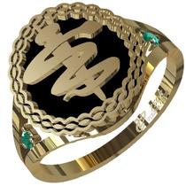 Anel De Formatura De Medicina Em Ouro 18k