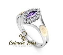 Anel de formatura em prata