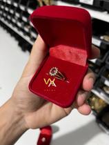 Anel de formatura feminino pedra rosa Turmalina ( Ciências Contábeis )