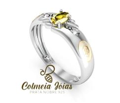 Anel de formatura feminino prata 925