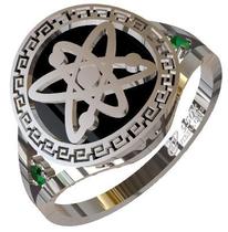 Anel de Formatura Física Em Prata 950K Feminino