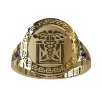 Anel de Formatura História em Ouro 18K