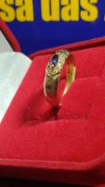 Anel de Formatura ouro 18 kilates 1.70 Gramas Pedra Zircônia 4 x 2 mm e aro 3 00 Anel de Formatura ouro 18 kilates 1.70 Gramas Pedra Zircônia 4 x 2 mm e aro 3 00