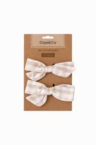 Anel De Guardanapo 2 Pcs Laço Marie Areia - Copaecia Anel De Guardanapo 2 Pcs Laço Marie Areia - Copaecia