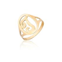 Anel De Letra T Em Ouro 18k Puro Anel De Letra T Em Ouro 18k Puro